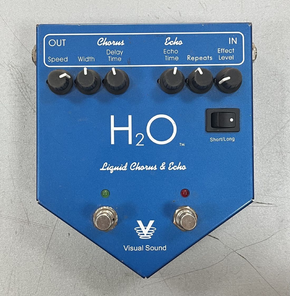 Visual Sound H2O Liquid Chorus & Echo per chitarra elettrica