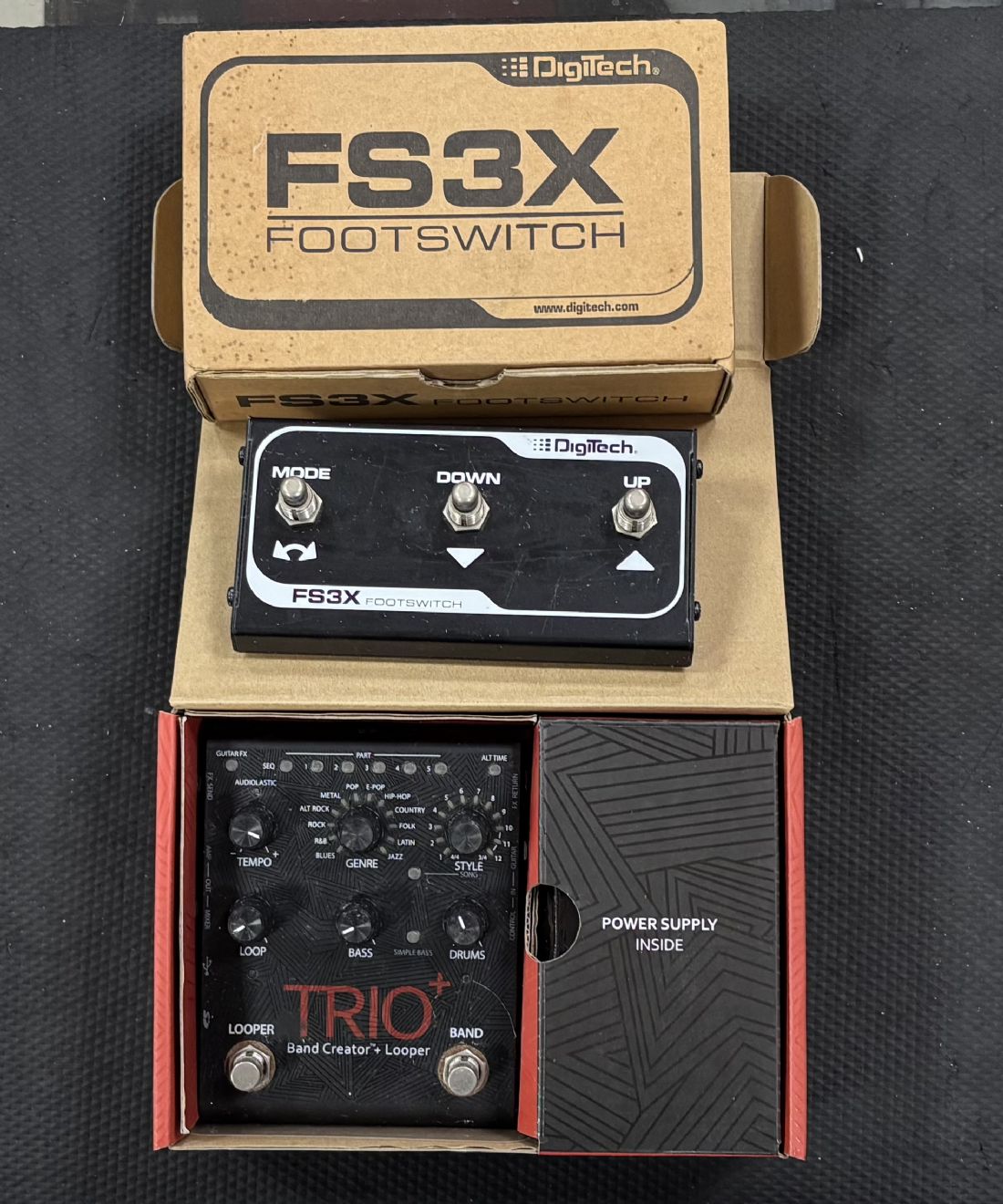 DigiTech Trio+ Band Creator con pedale FS3X Generatore di parti di