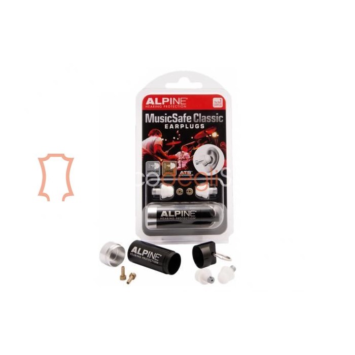 Tappi Per Orecchie Alpine MusicSafe Classic Per Musicisti - Bianco, Con Filtri Attenuazione - Foto 7