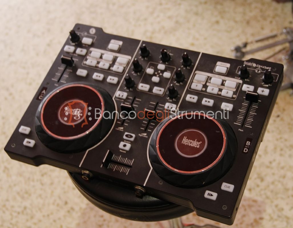 Hercules DJ 4 Set Controller con Scheda Audio Integrata Usato Banco