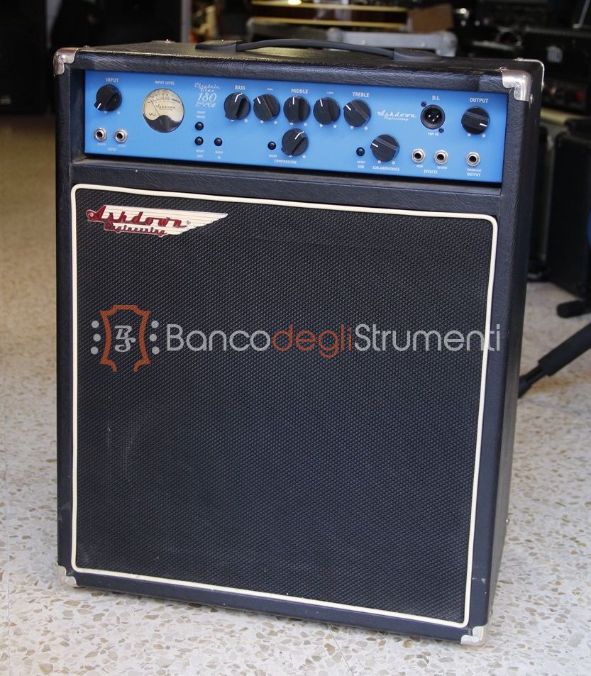 Ashdown Blue 180 EVO II Amplificatore Combo per Basso 180W - Usato