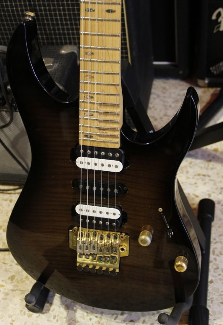 Yamaha RGX 821 DMR Made in Taiwan - Scalloped ultimi 5 tasti