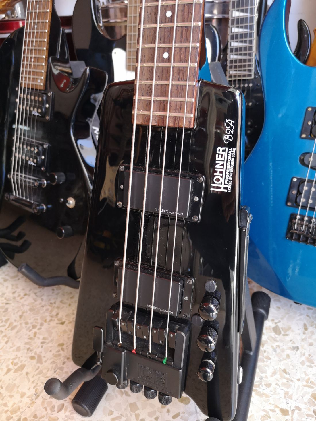 値下げ　HOHNER B2A ヘッドレスベース スタインバーガーブリッジ Hohner B2A 買取りました。デジマートにて￥33,000で販売中