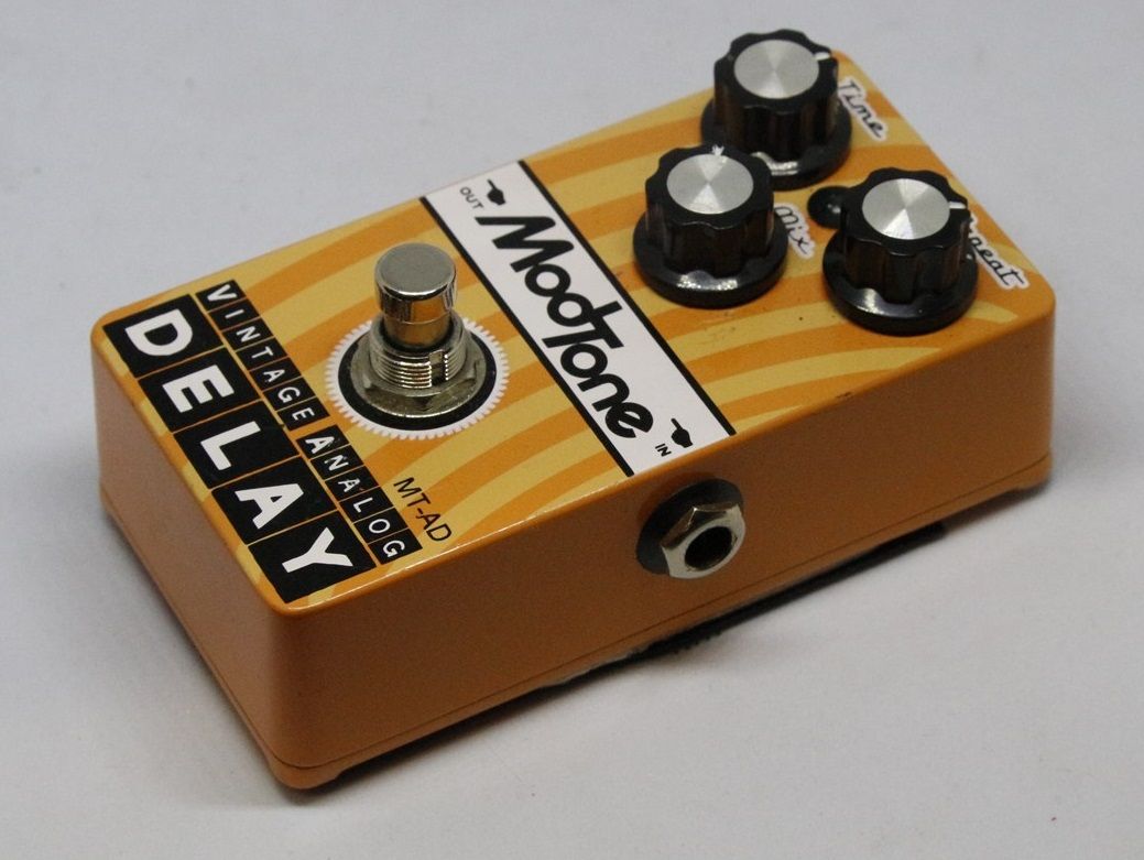【ModTone】 VINTAGE ANALOG DELAY MT-AD ModTone MT-AD Analog Delay - YouTube