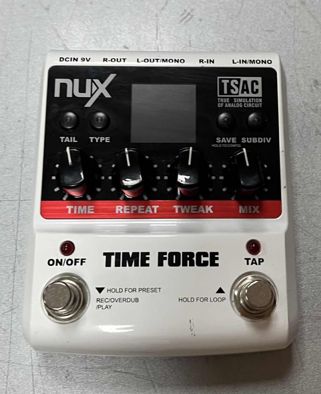 Nux Time Force Effetto a pedale Delay digitale - Usato - Banco