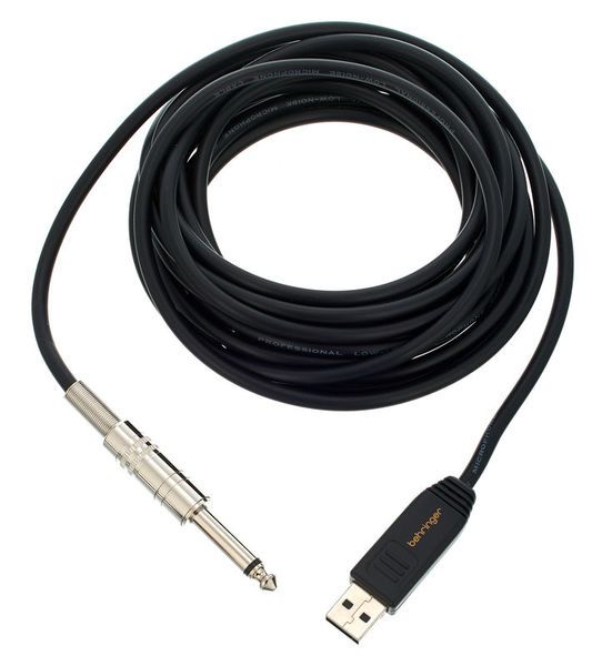 6.35 SLR a USB cavo di registrazione USB 3 m jack per computer cavo adattatore convertitore interfaccia di connessione cavo di registrazione Cavo da USB a 6,35 mm per chitarra basso e PC