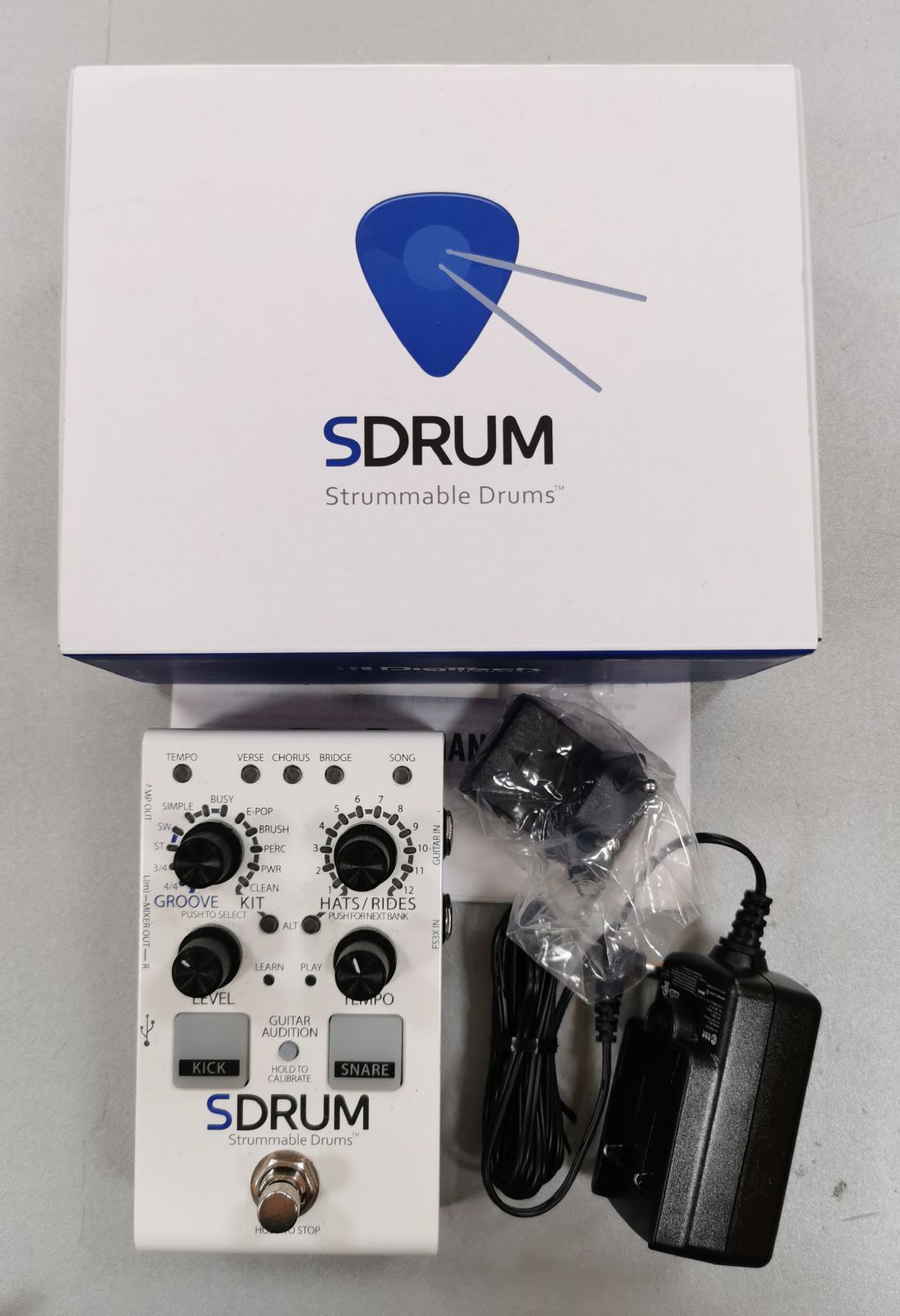 DigiTech SDRUM Strummable Drums Drum machine per chitarristi e
