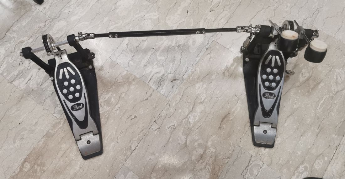 Pearl p122tw deals double pedal