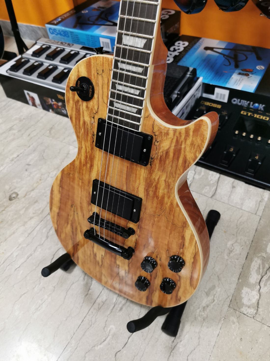 FLEOR 4 Manopole Controllo Velocità Per Chitarra Elettrica SG E Les Paul - Foto 5
