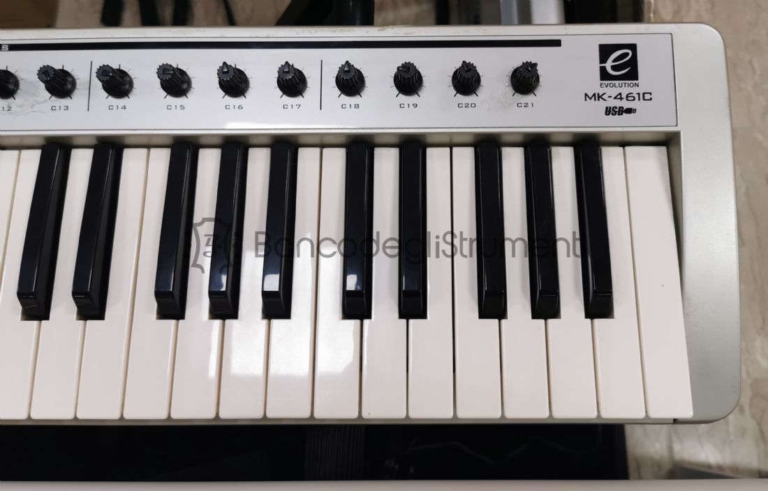 USB MIDIコントローラー 】Evolution MK-461Cキーボード