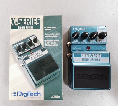 DigiTech Digiverb Digital Reverb X-Series Pedale reverbero stereo con 7 ...
