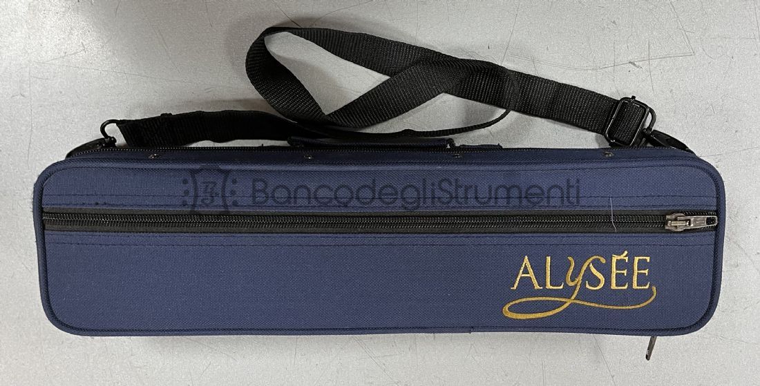 Flauto In Ut Alys&eacute;e FL-510SE | Testa E Chiavi In Argento | Meccanica Semi-professionale Con Custodia