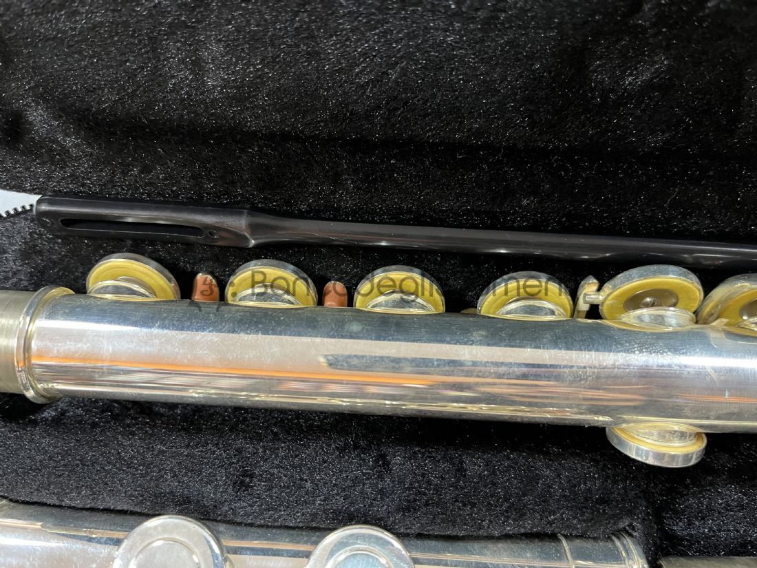 Flauto In Ut Alysée FL-510SE | Testa E Chiavi In Argento | Meccanica Semi-professionale Con Custodia - Foto 5