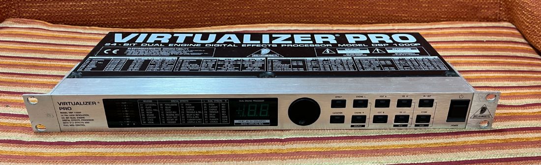 Behringer DSP1000P Virtualizer Pro Processore di Segnale - Usato