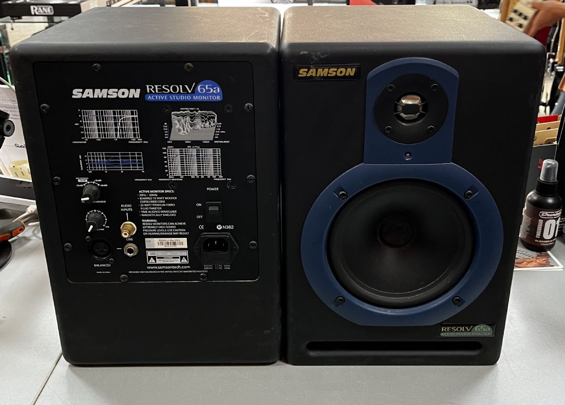 Samson ms100 - coppia di stand per studio monitor