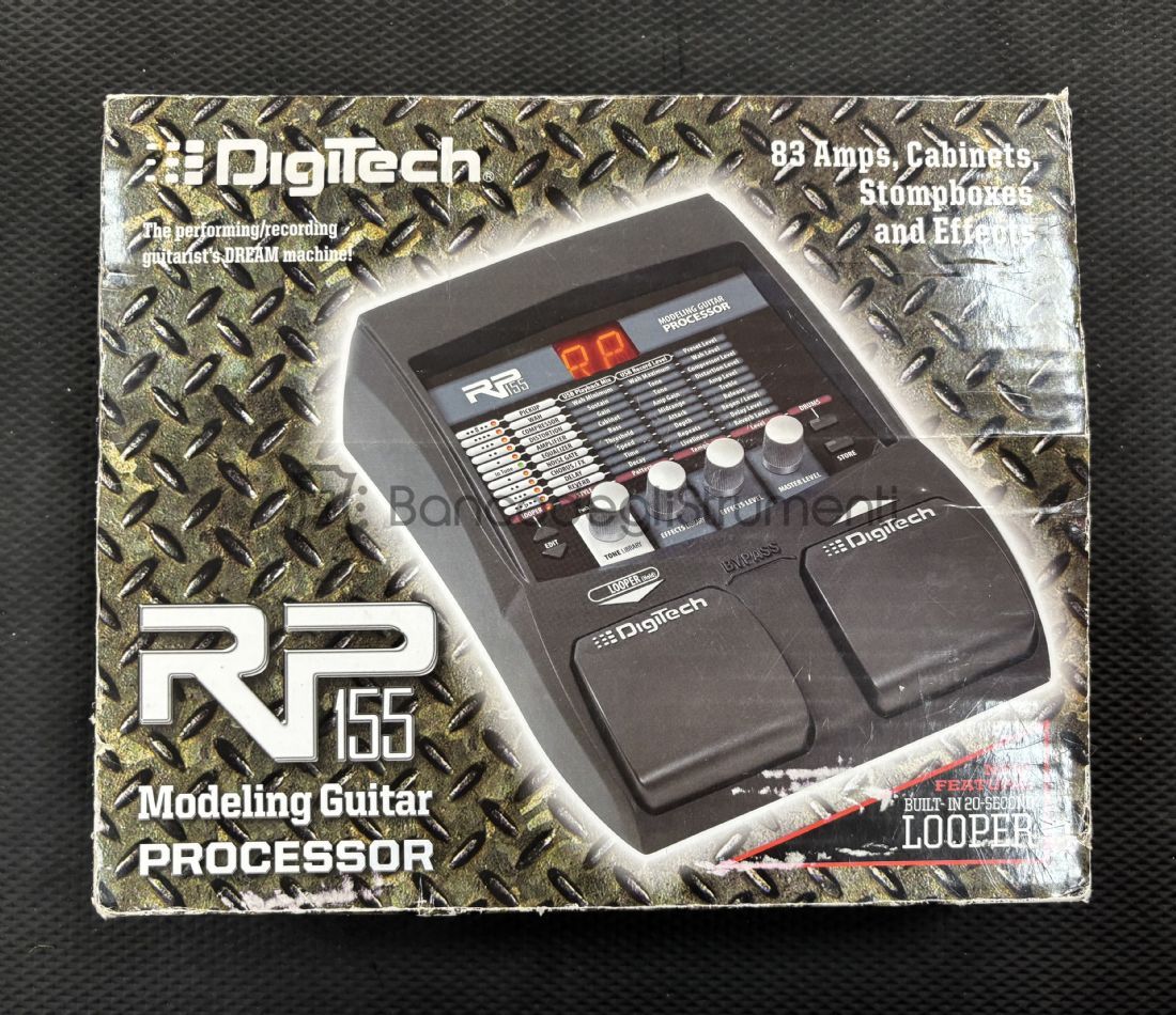 DigiTech RP155 Multieffetto per chitarra elettrica con porta usb ...